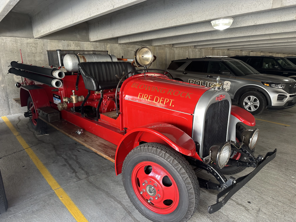Old Fire Truck, Blowing Rock, NC